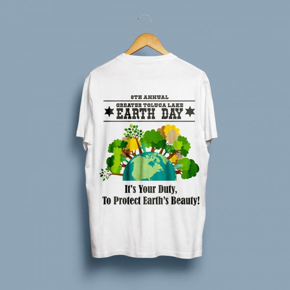 Earth Day T-Shirt Back